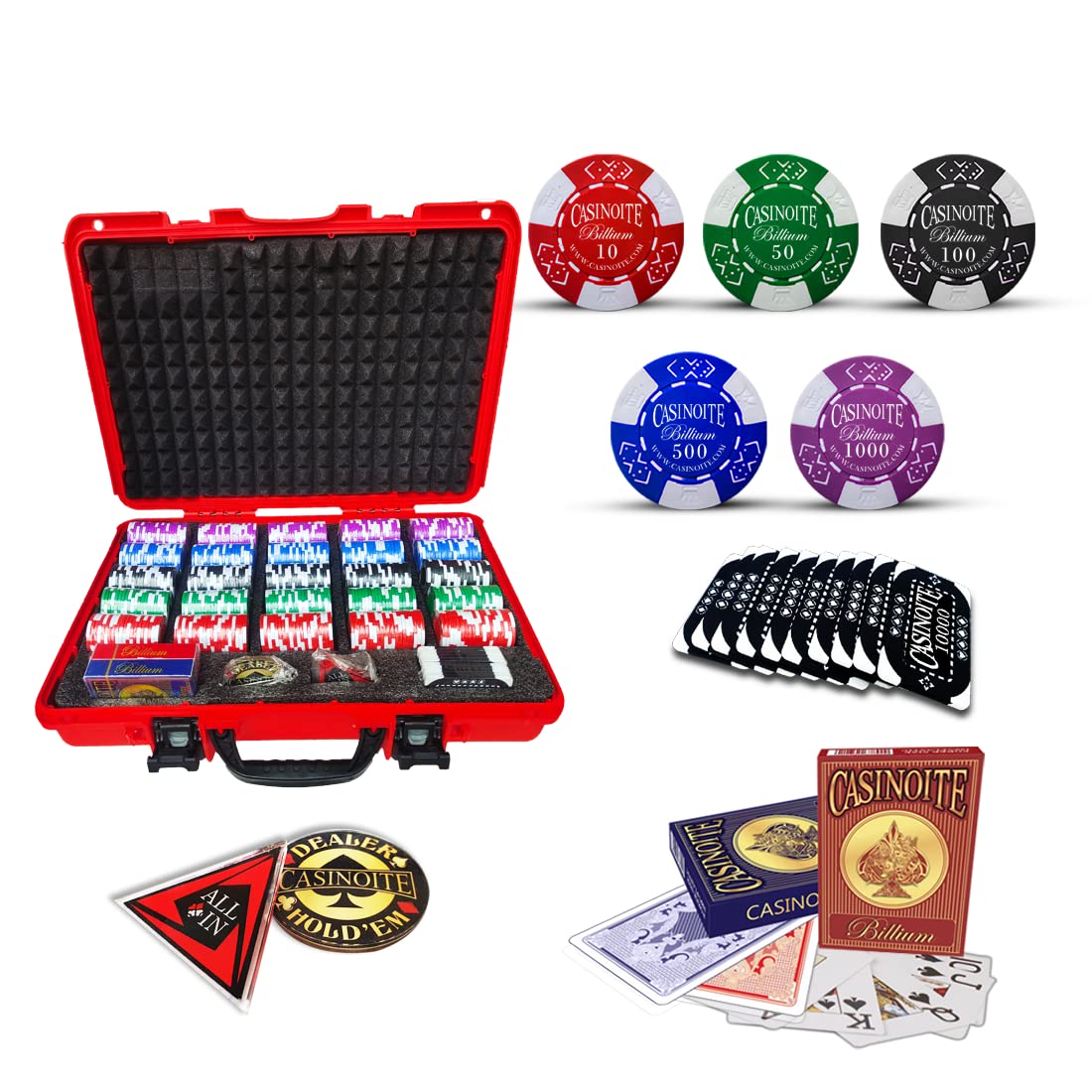 See full amazon price history chart for Casinoite Billion 500 with Denomination Bricks Chip Set Casinoite Billion 500 with Denomination Bricks Chip Set (B07JX4XX72) Amazon Price History, Amazon Price Tracker