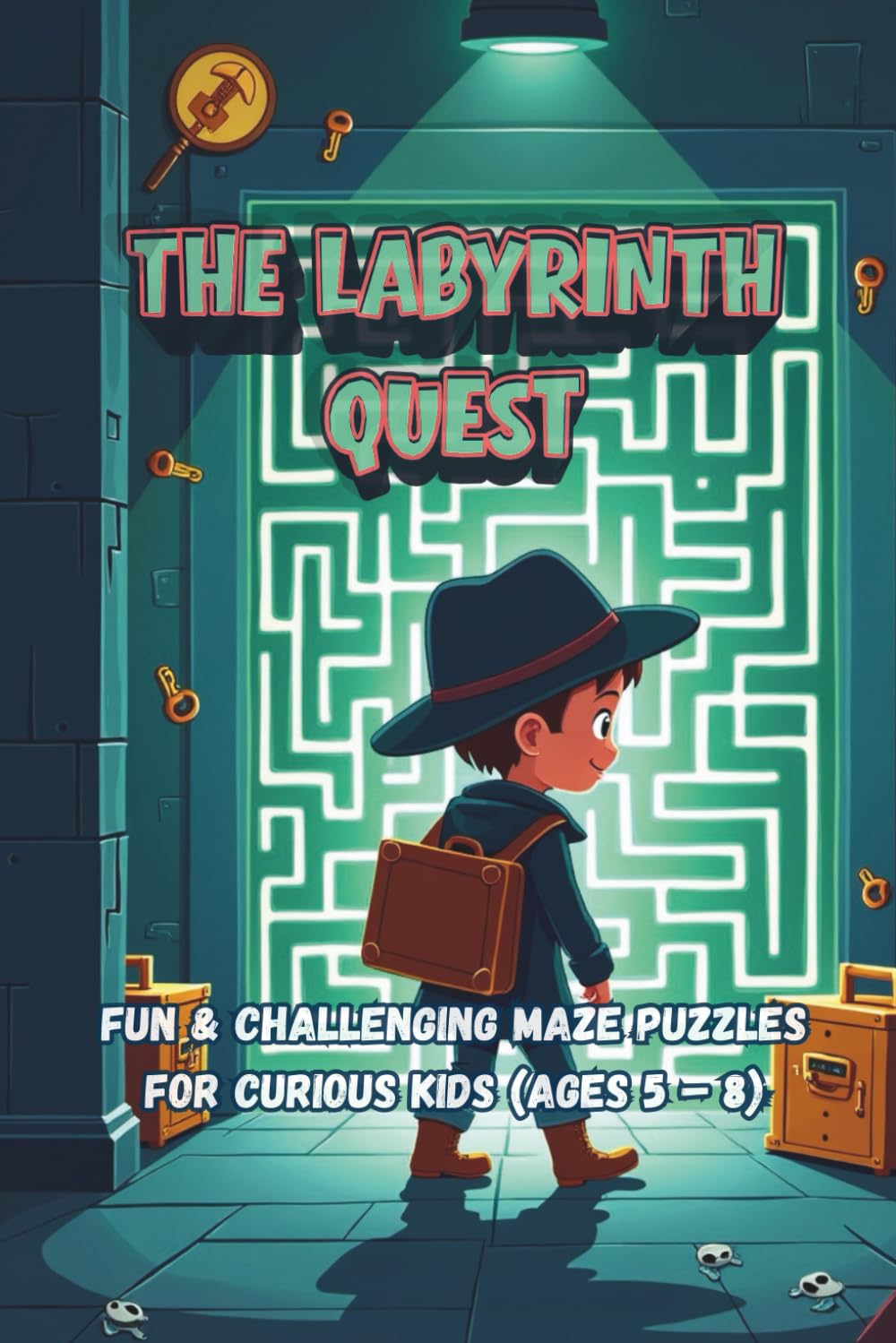 The Labyrinth Quest: Maze Puzzles for Curious Kids – Fun & Challenging Mazes (Ages 5–8)