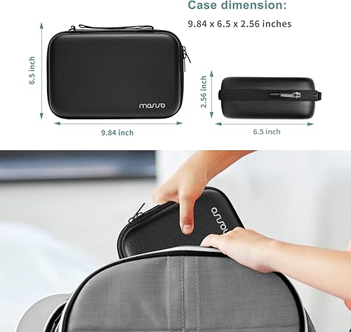 Miniatura 2 de MOSISO Funda para cámara compatible con Sony ZV-1  ZV-1F  ZV-1 II Vlog y kit de accesorios para vlogger trípode, funda de transporte de EVA