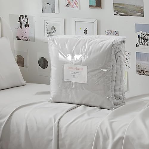 Miniatura 4 de Dorm Haul Cozy College - Juego de edredón - Ropa de cama individual XL - Gris Antártida