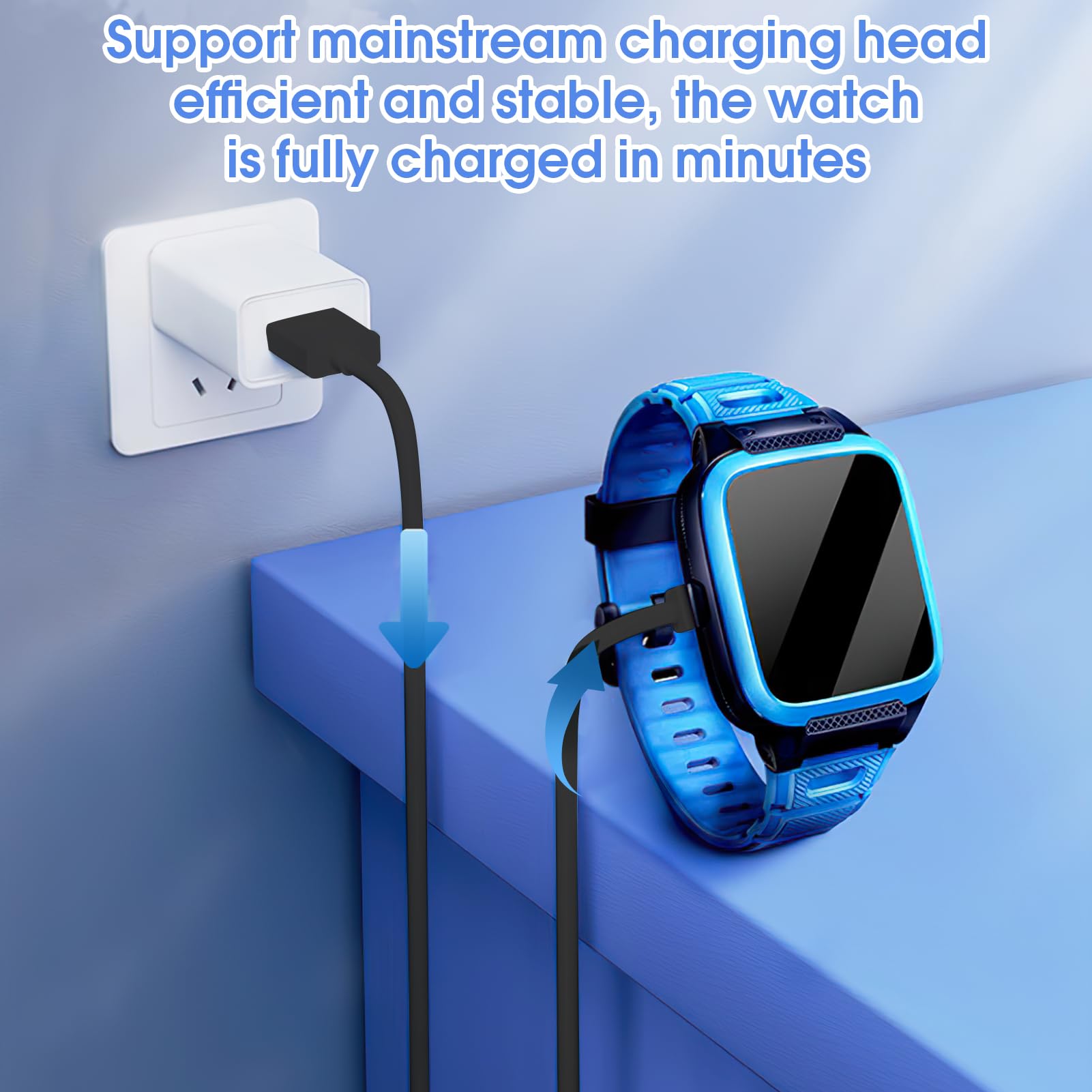 2 Caricatori Magnetici Per Smartwatch - Cavo USB 2 Pin 4mm Universale, Ricarica Rapida - Foto 7