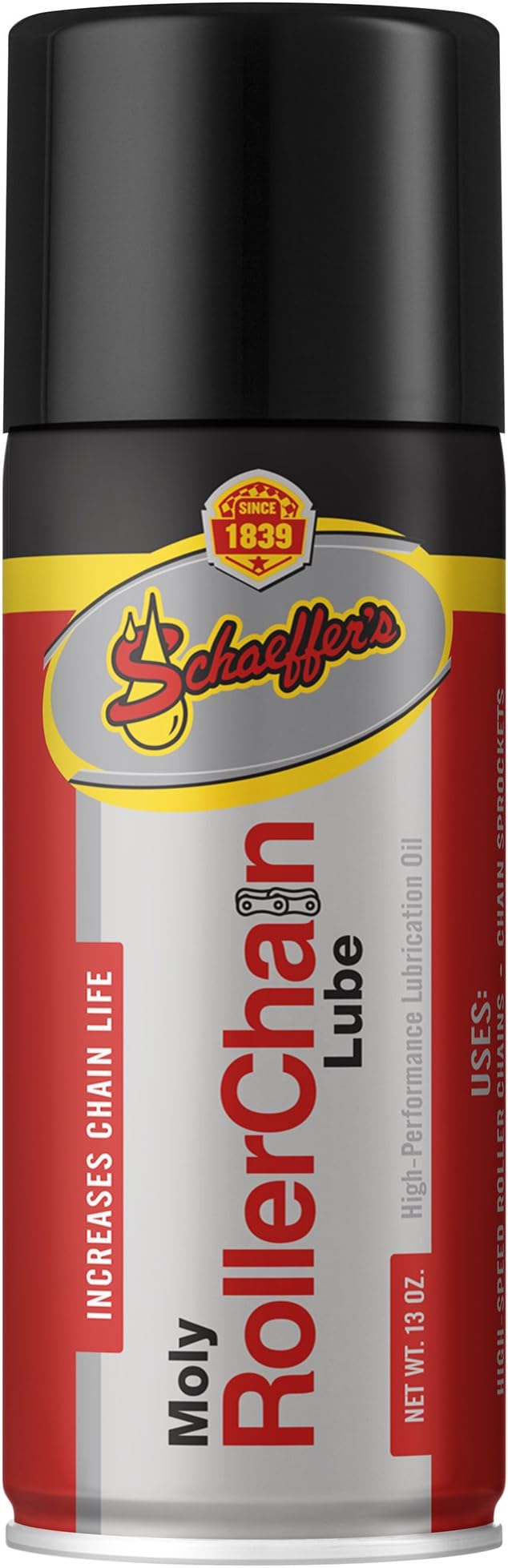 Schaeffer Manufacturing Co. 0227-011S Moly Roller Chain Lube, 13 oz. Aerosol Can