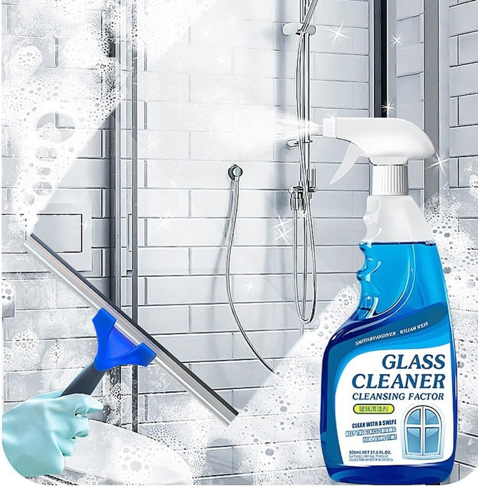 3x16.91Fl.0z Glass Cleaner - Multi-surface - Streak-free - Shines - Quick-drying