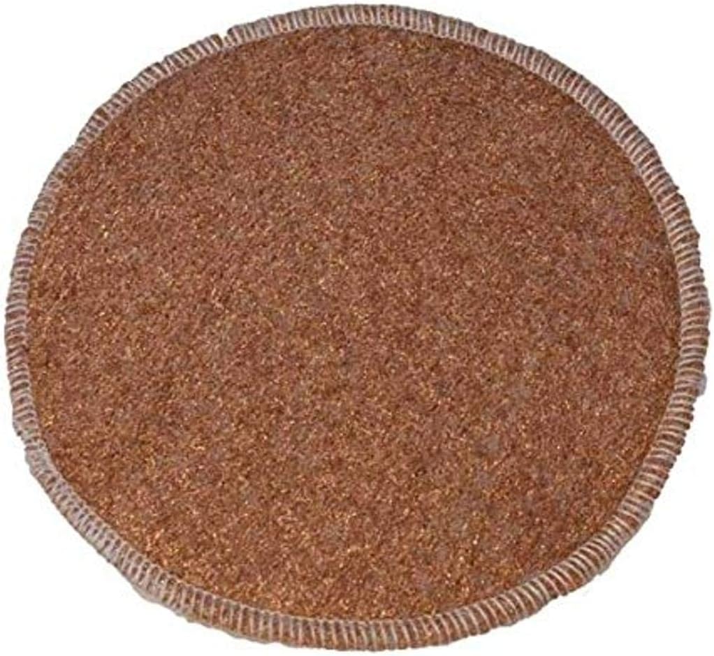 Shurhold 5" Magic Wool Buffing Pad (2 Pack) - High-Grade Bronze Metallic Wool for Dual Action Polisher, Resists Rust, Hook & Loop