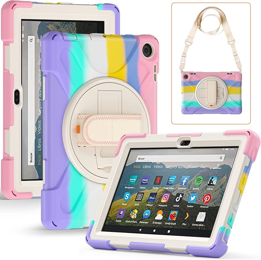 Amazon.co.jp: 【LIHOULAI】2024年Kindle Fire HD 8(第12世代)/Fire HD