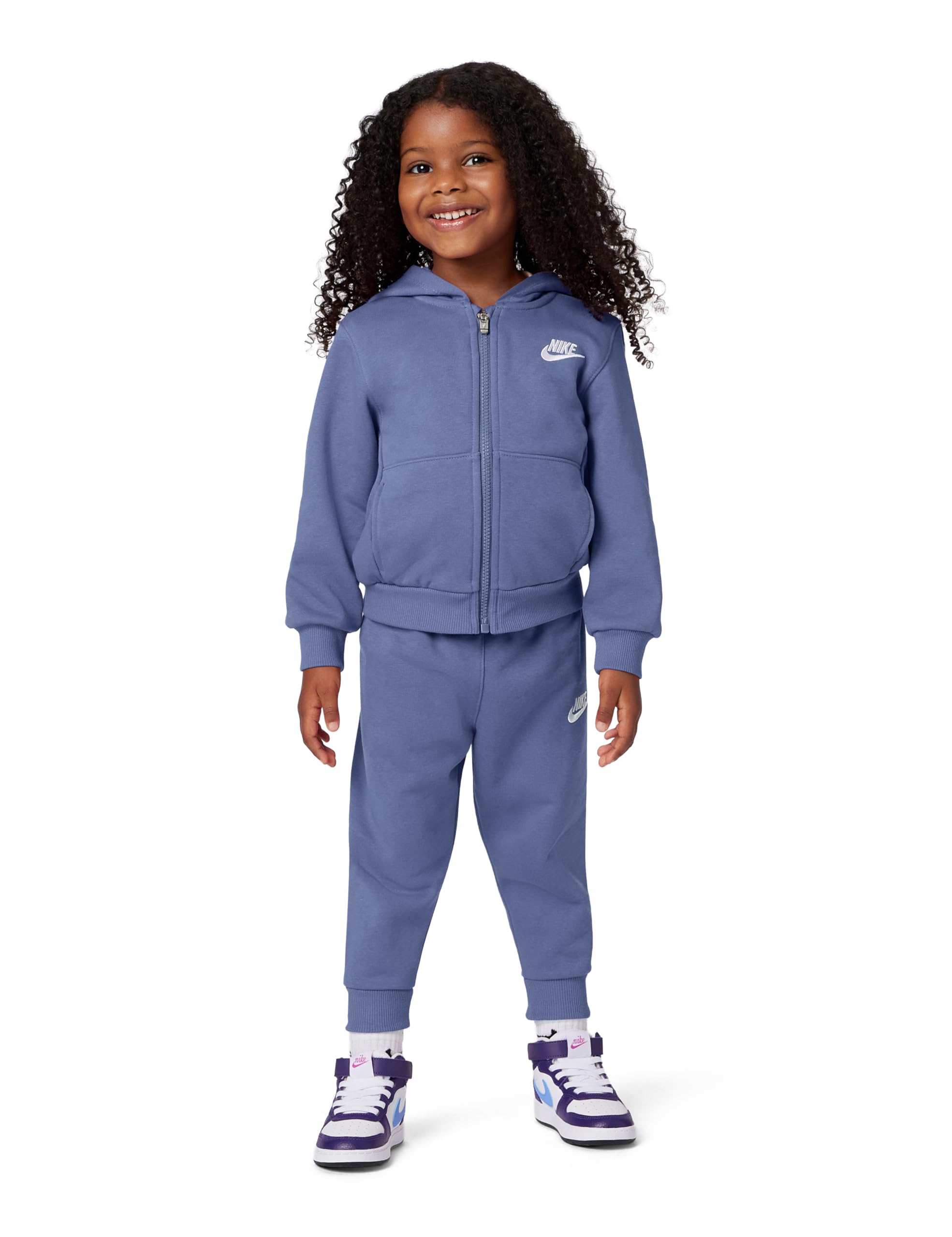 Nike Kids' Club Fleece Full-Zip Hoodie 2-Piece Set