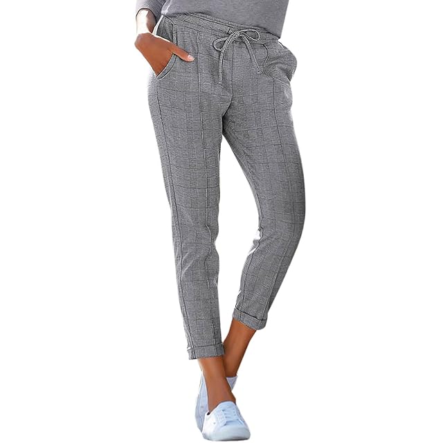 LASCANA Womens Cropped Pull On Pants