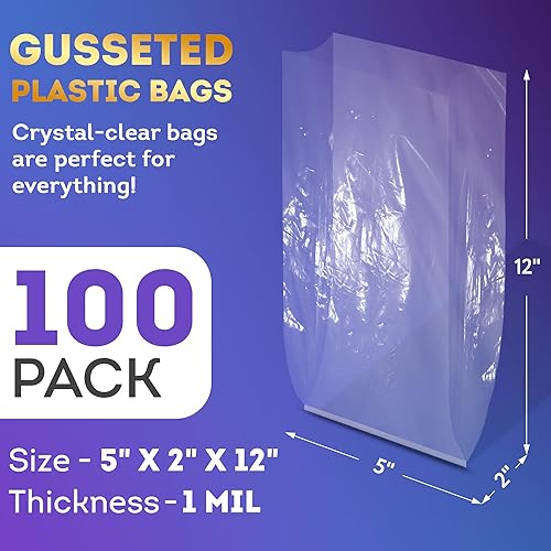 Miniatura 2 de APQ Bolsas de Polietileno con Fuelle 1 Mil