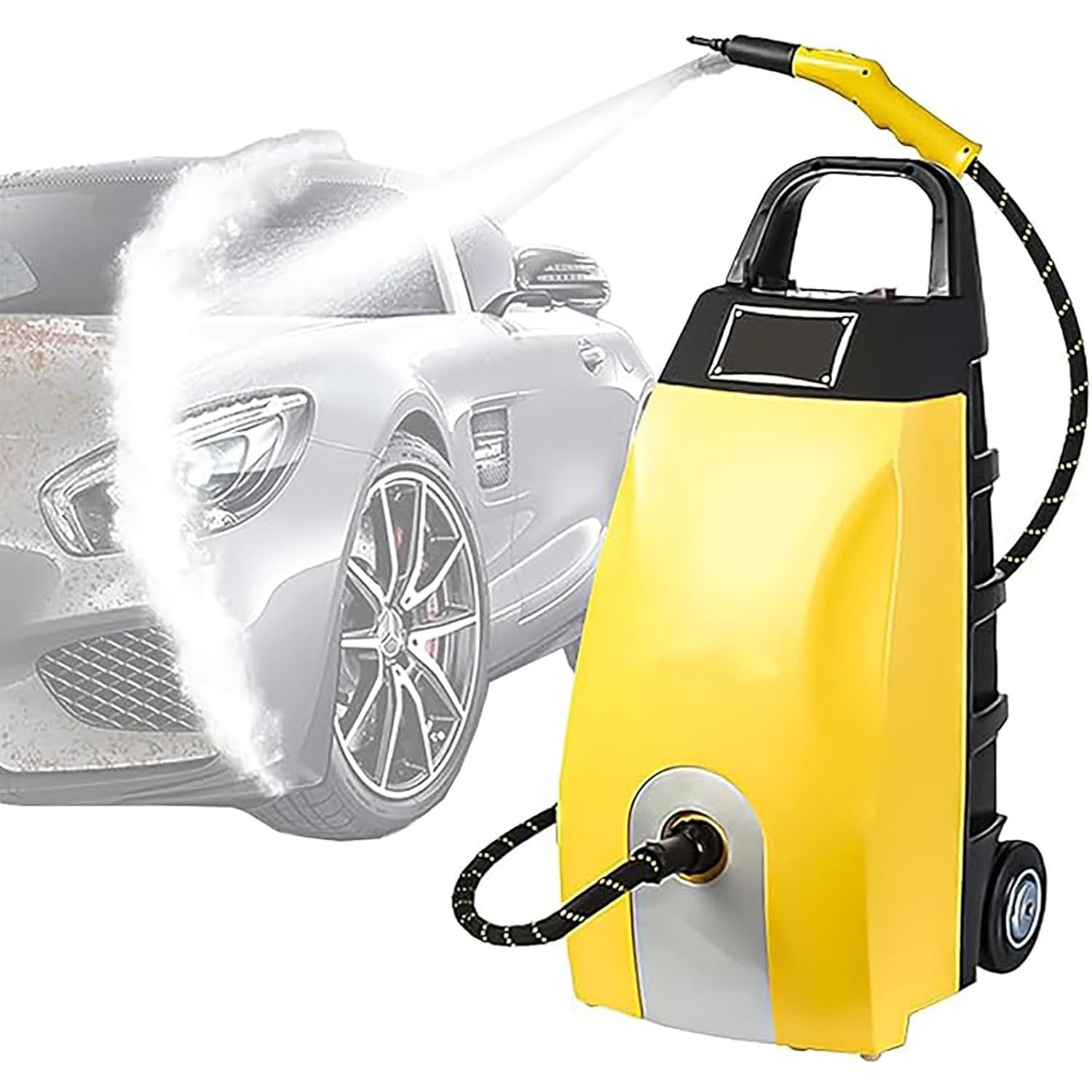 Steam Cleaner Handheld 2500W High Pressure Steamer for Cleaning Multi-Purpose Steamer for Home Use with 3 5L Water