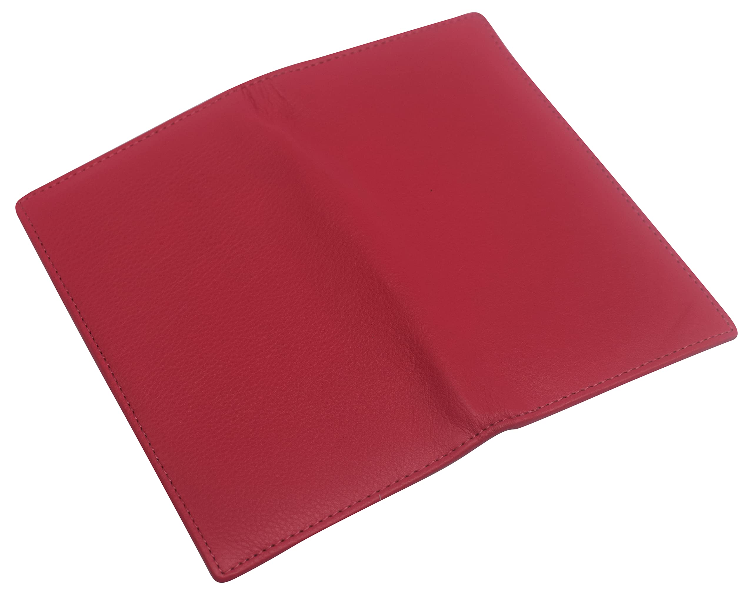 Marshal Portatarjetas de crédito plegable de cuero de gama alta #1529CF, RFID CN Rosa, 4” x 7”, Compacto