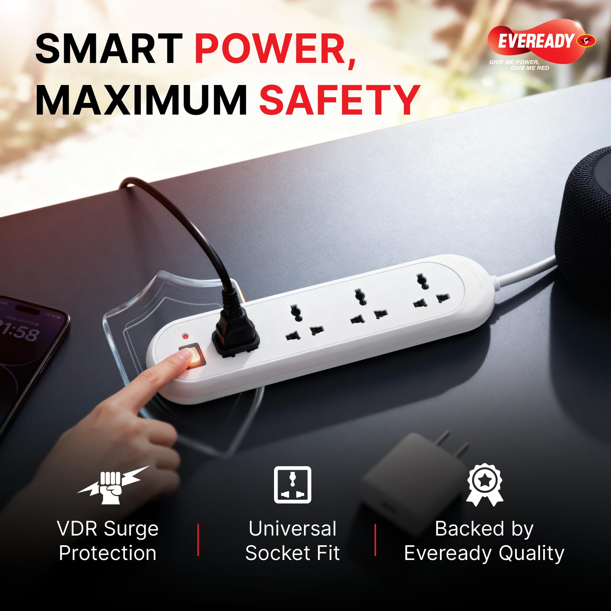 EVEREADY Everprotect Neo X2 Spike Guard, Fire Retardant Body 2