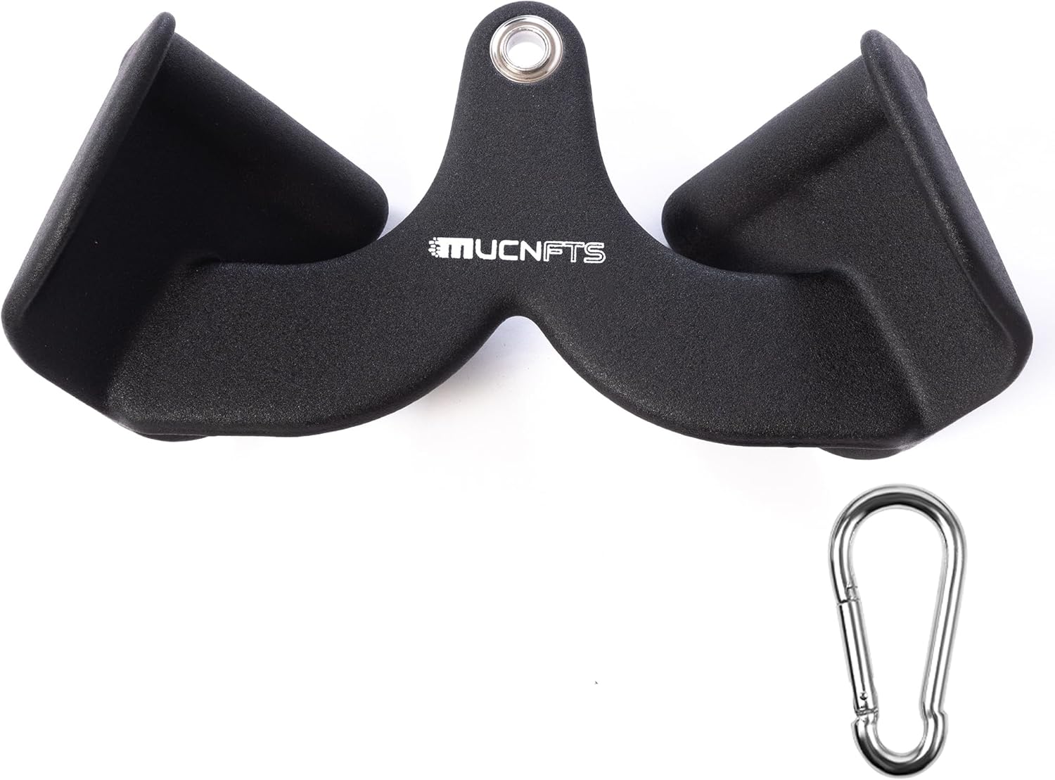 LAT pulldown attachments with ergonomic back tricep handle