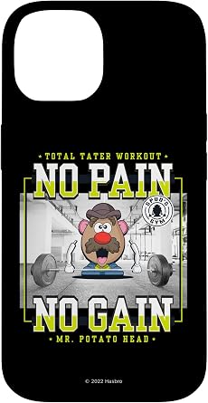 iPhone 14 Potato Head No Pain, No Gain Case