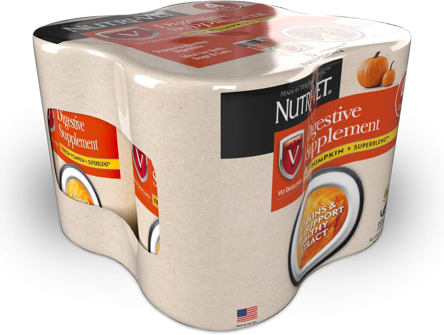 NutriVet Digestive Supplement Fresh Pumpkin