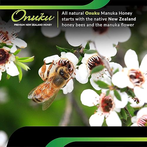 Miniatura 8 de Onuku Premium New Zealand UMF 20+MGO 830+ (250G) Auténtica miel de manuka  100% puro propiedades ricas en minerales sin OMG sin pasteurizar miel