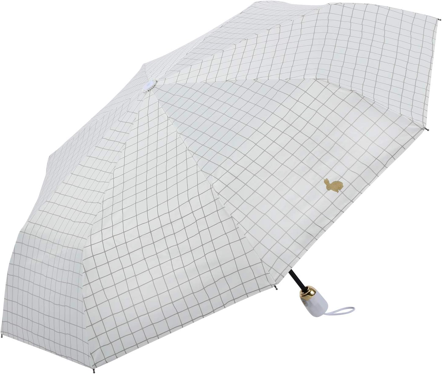 Compact Travel Umbrella Folding Rain and Sun Umbrella with Anti-UV Coating Auto Open/Close for Women