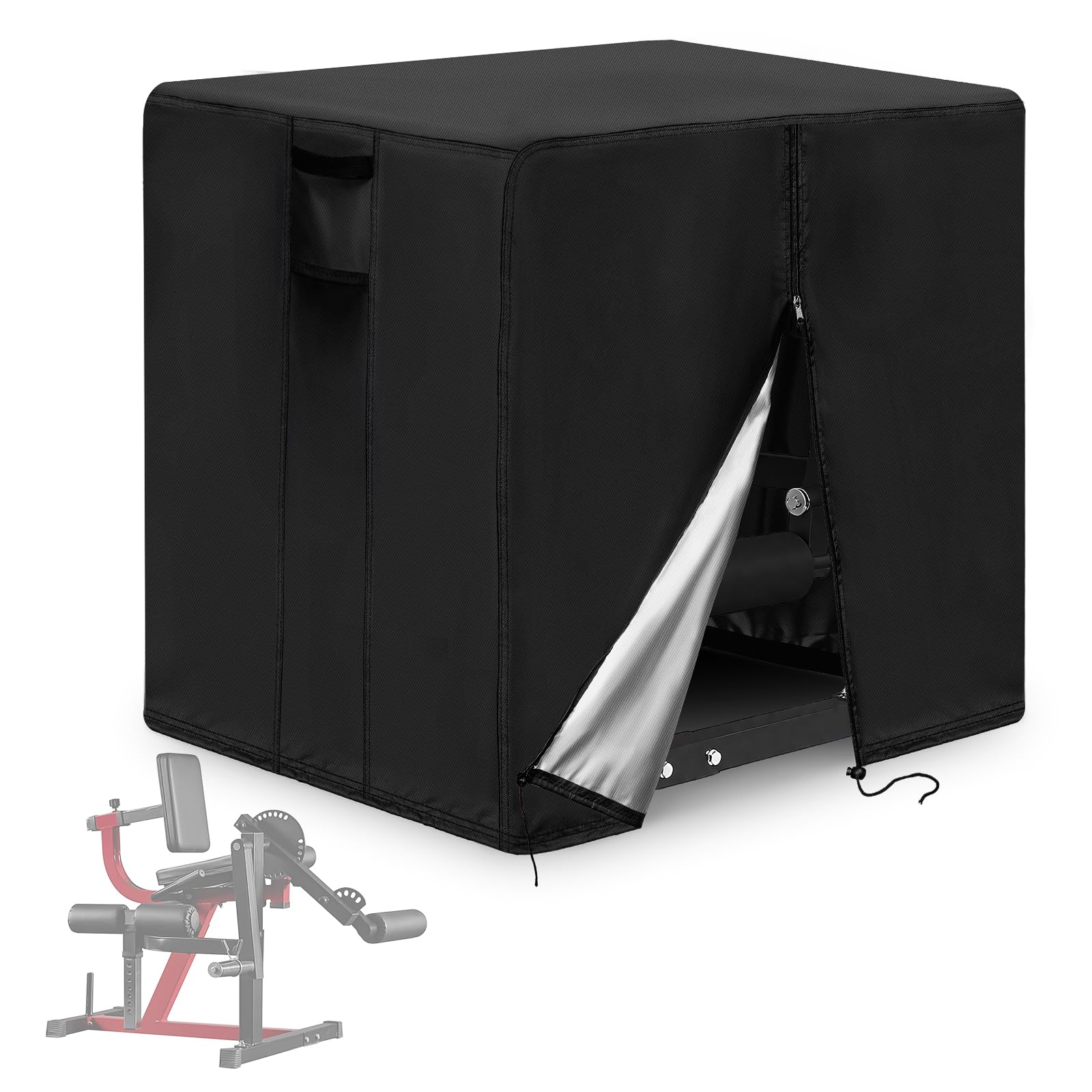 Leg Extension and Curl Machine Cover for Leg Press Bench Equipment