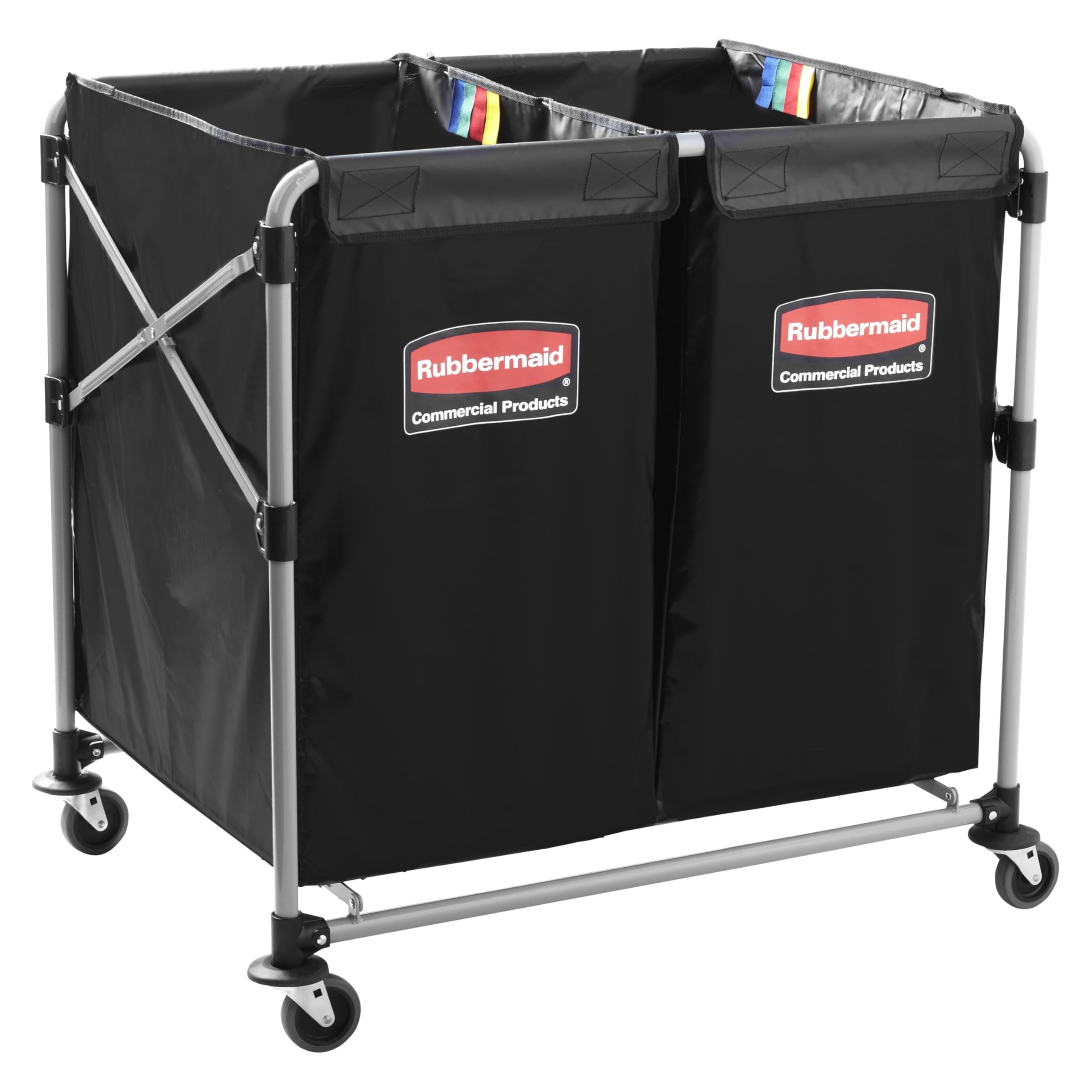 Rubbermaid (X-Cart, 2-4 Bushel) - Commercial Executive Series Collapsible X-Cart, 2 to 4 Bushel, 1881781