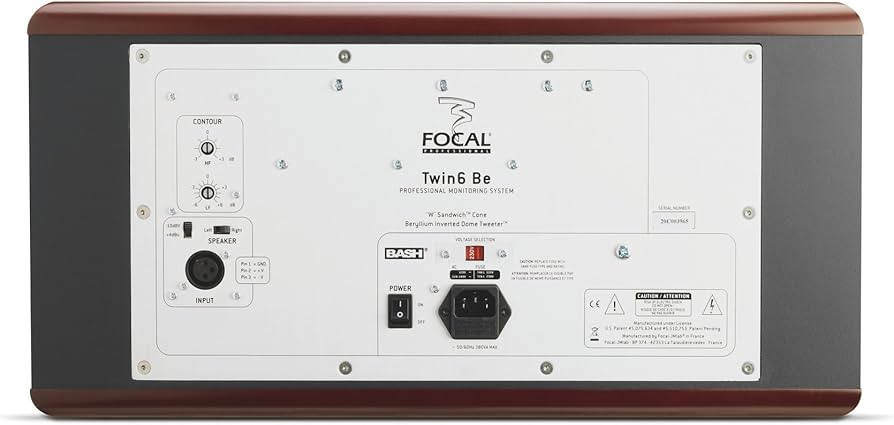 Amazon | 【正規輸入品】 Focal Twin6 Be Red アクティブモニター