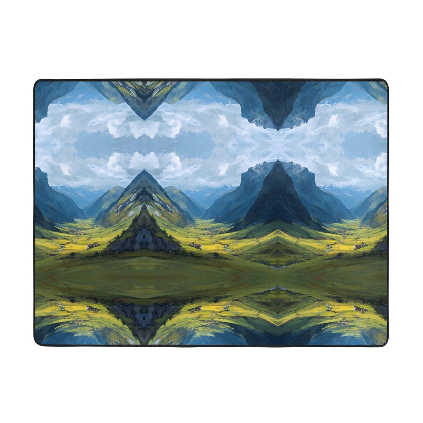 Tapis de sol imprimé Valley idéal pour une entrée propre et cosy