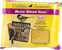 Vista 4 de Wildlife Sciences Surtido de pastel de sebo de 4 sabores 10.5 onzas para aves silvestres (paquete de 4) multicolor
