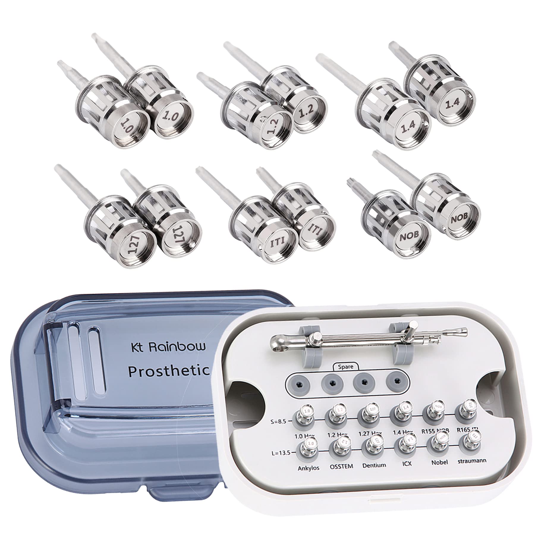 Dental Implant Repair Wrench Torque Drives Tools Set KH-Kit
