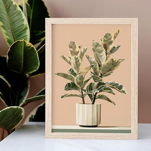 Miniatura 7 de LikeyFactory - Kit de pintura por números de 12 x 16 pulgadas para adultos y niños en lienzo enrollado con pinceles, acrílico de color, bricolaje,