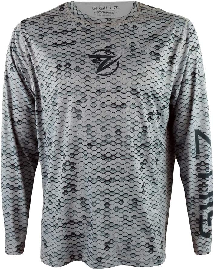 Gillz Men's Ls Extreme Scales AOP