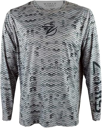 Gillz Mens Ls Extreme Scales AOP