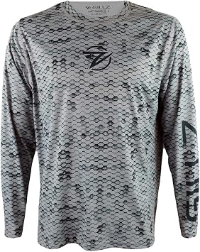 Gillz Mens Ls Extreme Scales AOP