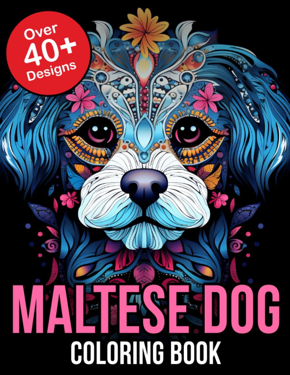 Maltese Dog Coloring Book