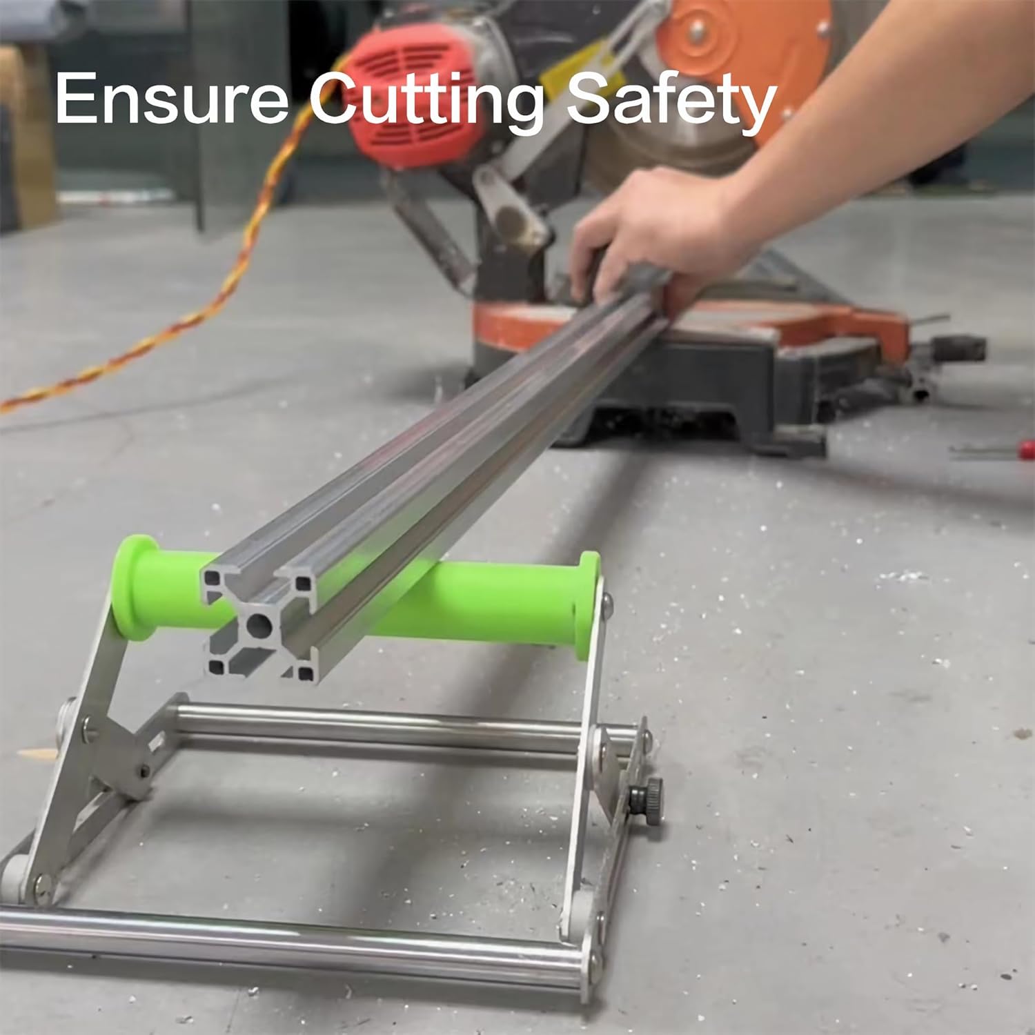 2pcs Adjustable Cutting Machine Support Frame, Height Adjustable Table Saw Stand, 201 Stainless Steel Foldable Portable Grinder Material Frame Holder