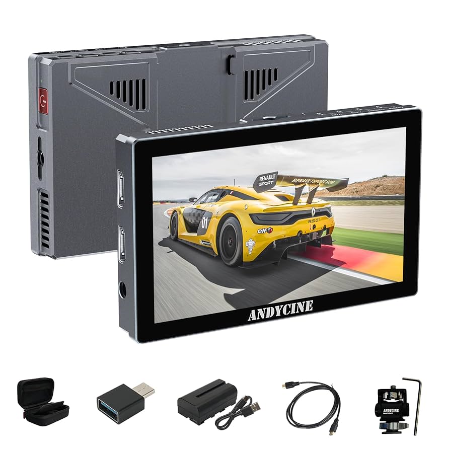 【美品】ANDYCINE X5 5.5インチ 4K60P HDRモニター Amazon.com : ANDYCINE X5 5.5 Inch Touch Screen 1200nits