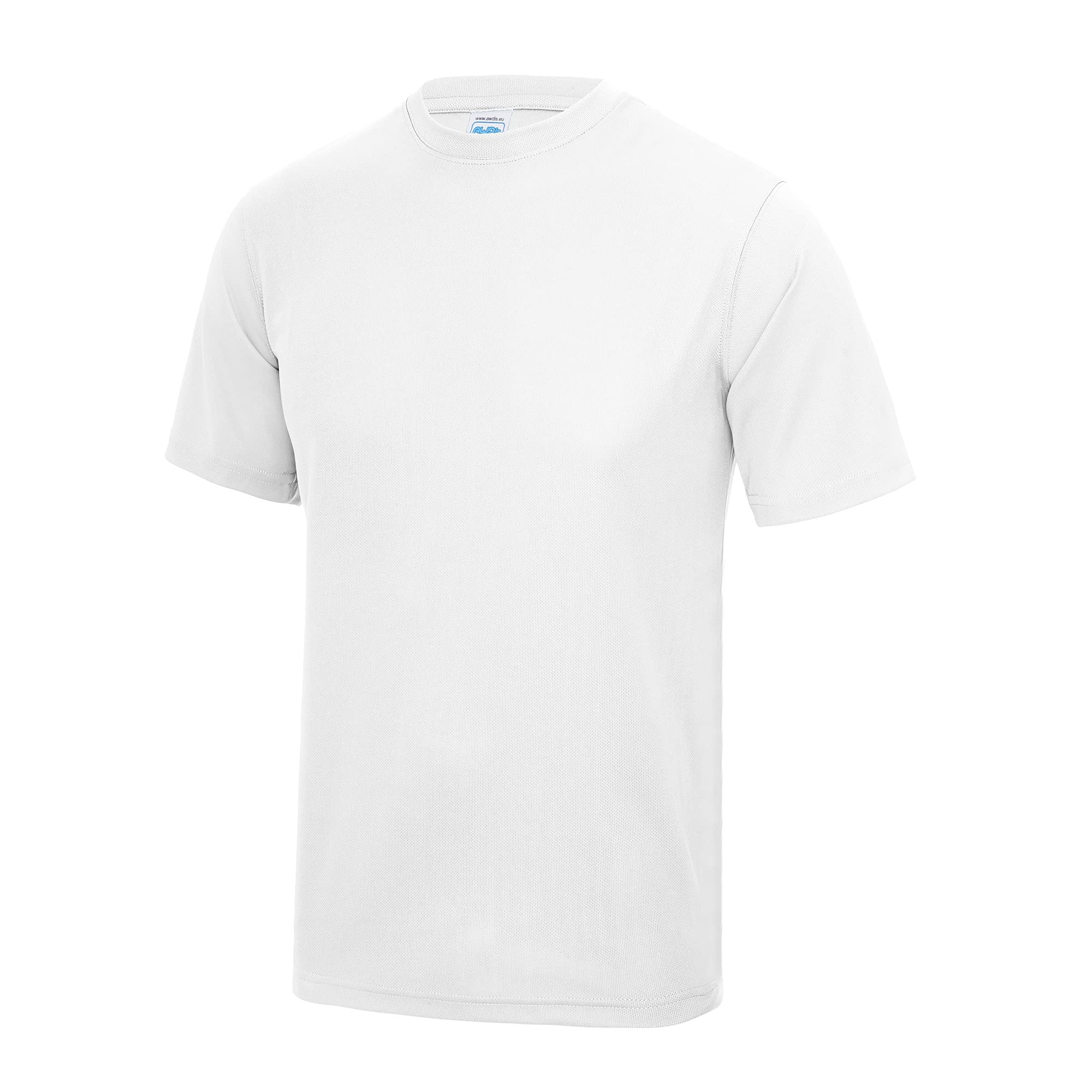 Mens Performance Plain T-Shirt (M) (Arctic White)