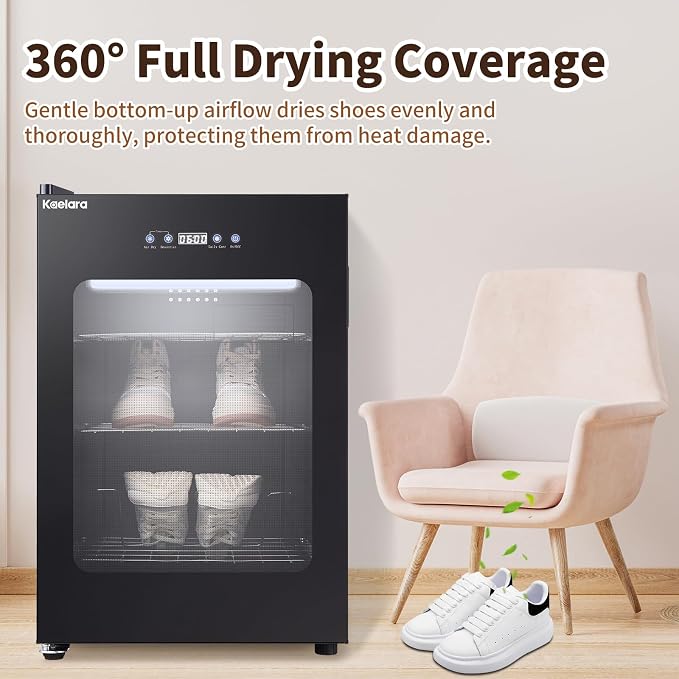 Secador de zapatos Kaelara YTD88 400W con múltiples modos miniatura 5