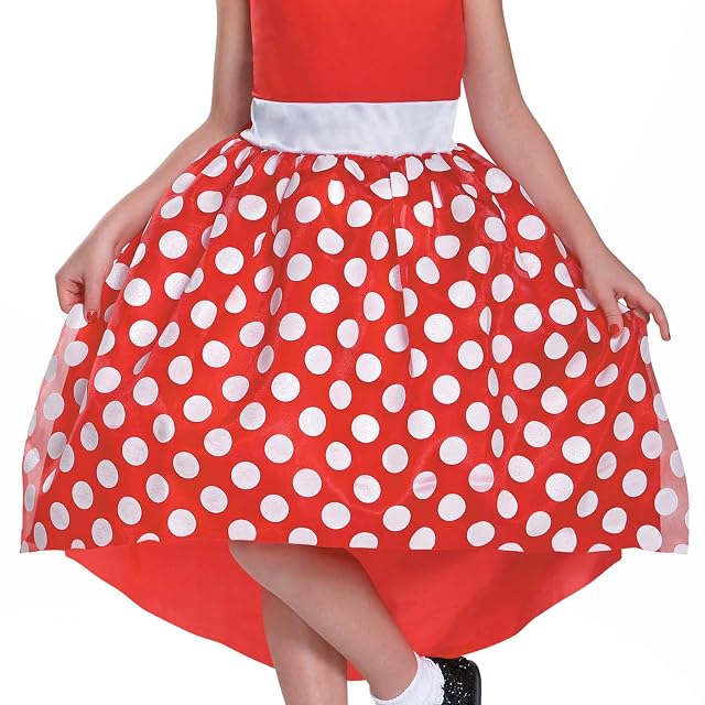 Foto 8 de 8 de Disney Mickey Mouse, Disfraz Minnie Rojo de Disguise para Niños