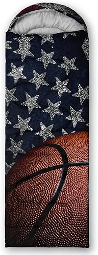 QOOMO Saco de dormir para camping, 3 estaciones, clima cálido y fresco, ligero, saco de dormir impermeable para adultos y niños, viajes y al aire