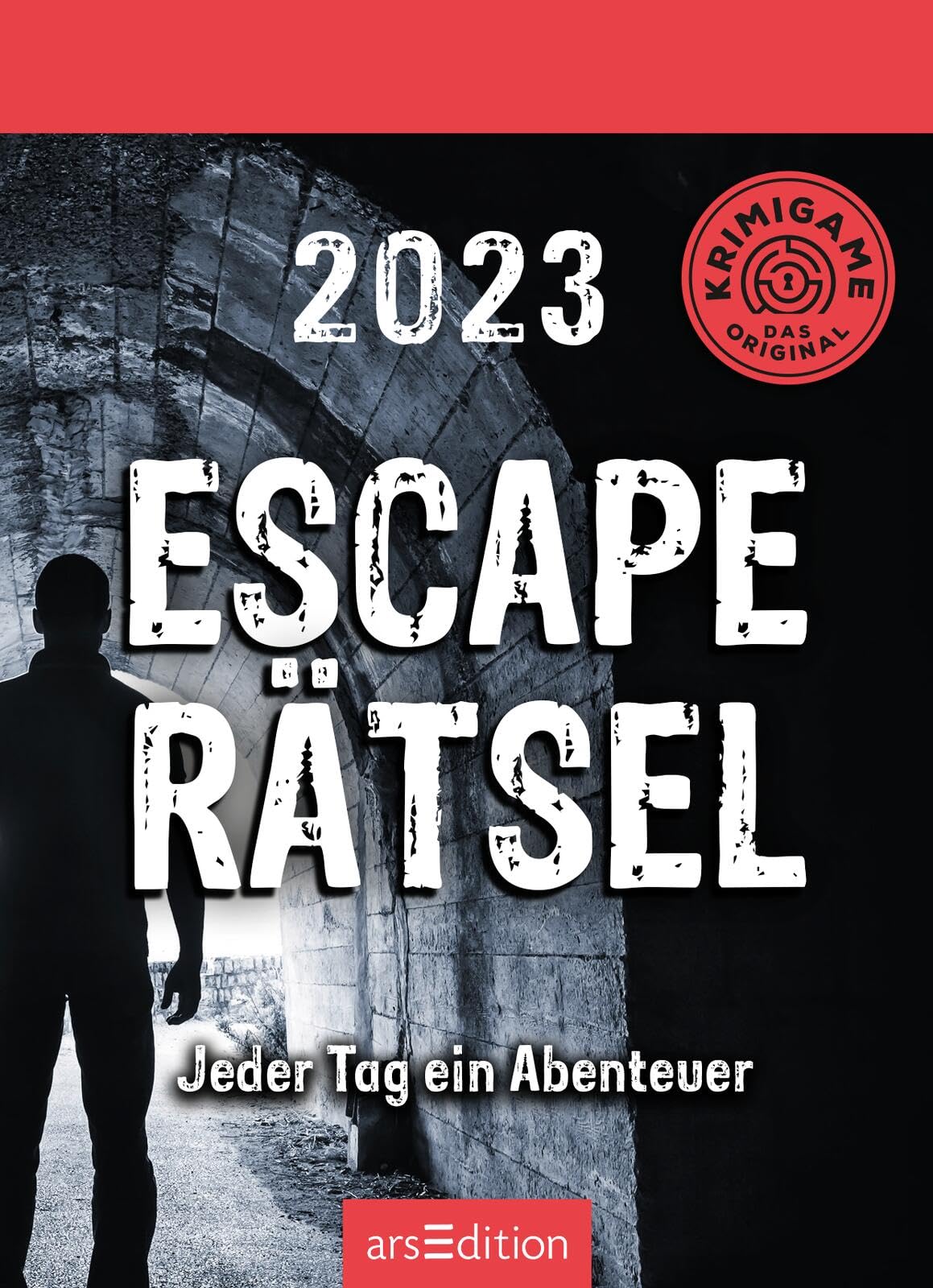 Display Tagesabreißkalender 2023: Mit 8 x 3 Ex. | Dekorative Abreißkalender für jeden Tag, zum Aufstellen oder Aufhängen