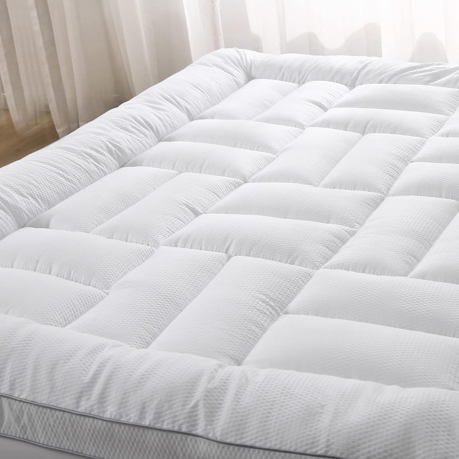 Buy Extra Thick Mattress Topper Full Size, Pillow Top Full Mattress