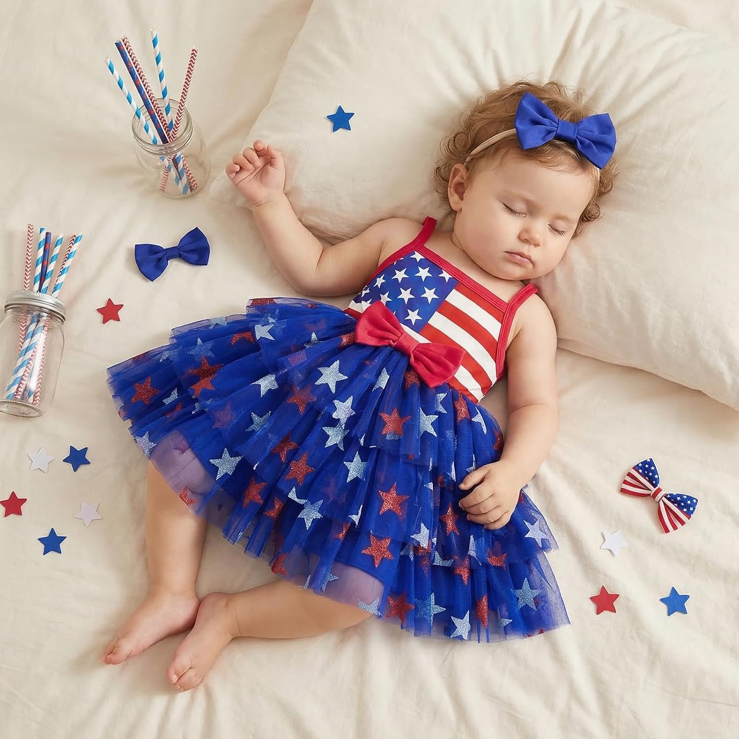 Toddler Valentines Outfit Girl Baby Heart Fly Sleeve Mesh Layered Princess Dress Little Girls Summer Tulle Dresses
