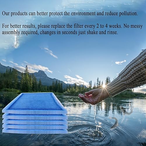 Miniatura 6 de Filtros de acuario de 10 a 20 galones para Aqua-Tech Filtros de alimentación de 10 a 20 galones para EZ-Change #2 Filtros de tanque de peces