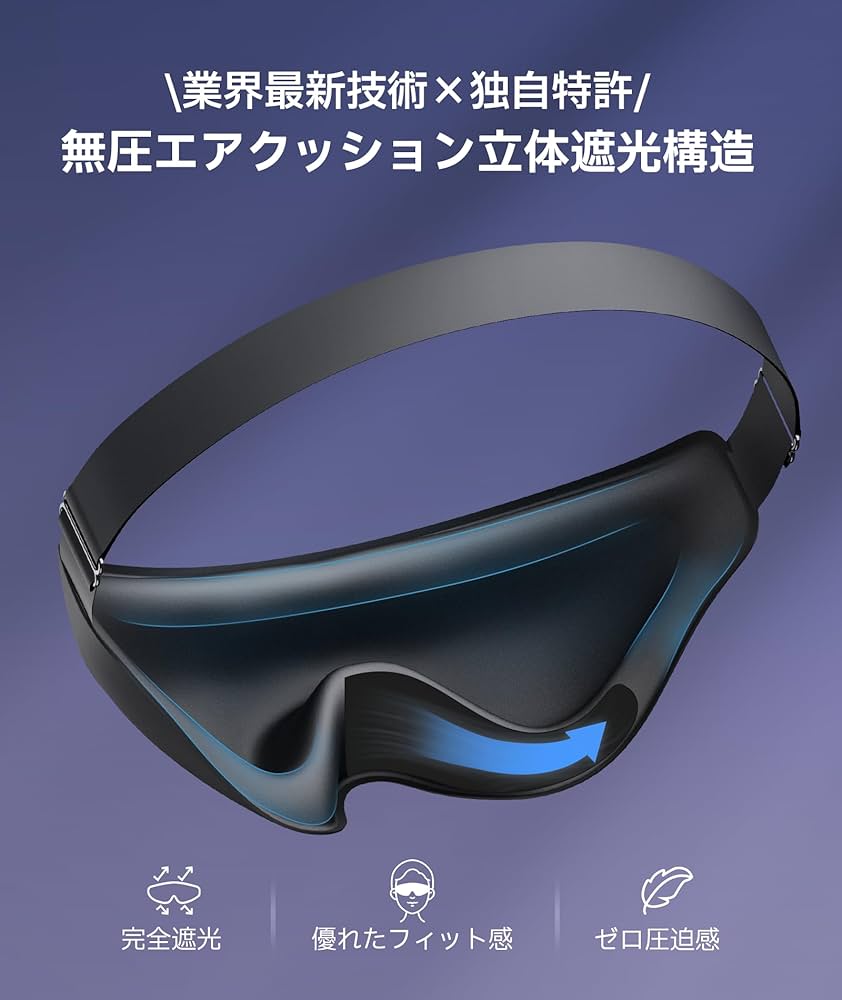 ダブリー  アイマスク クーポンあり】スリープマスク 3Dアイマスク フリーサイズ (男女