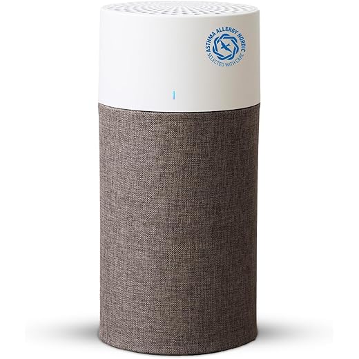 Blueair Air Purifier For Bedroom Living Room Home, Hepa Filter With Activated Carbon, Pre Filter, 3410 Air Purifier Cleans 388 Sq Ft, Multicolor
