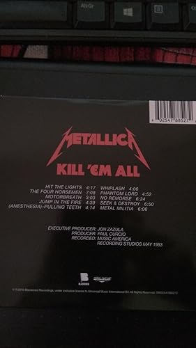 KILL 'EM ALL: METALLICA: Amazon.in: Music}