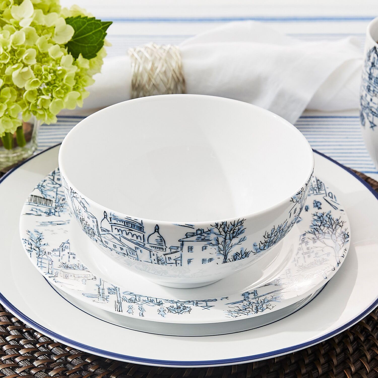 Amazon.com: Sur La Table Salt & Pepper Shaker Set, White