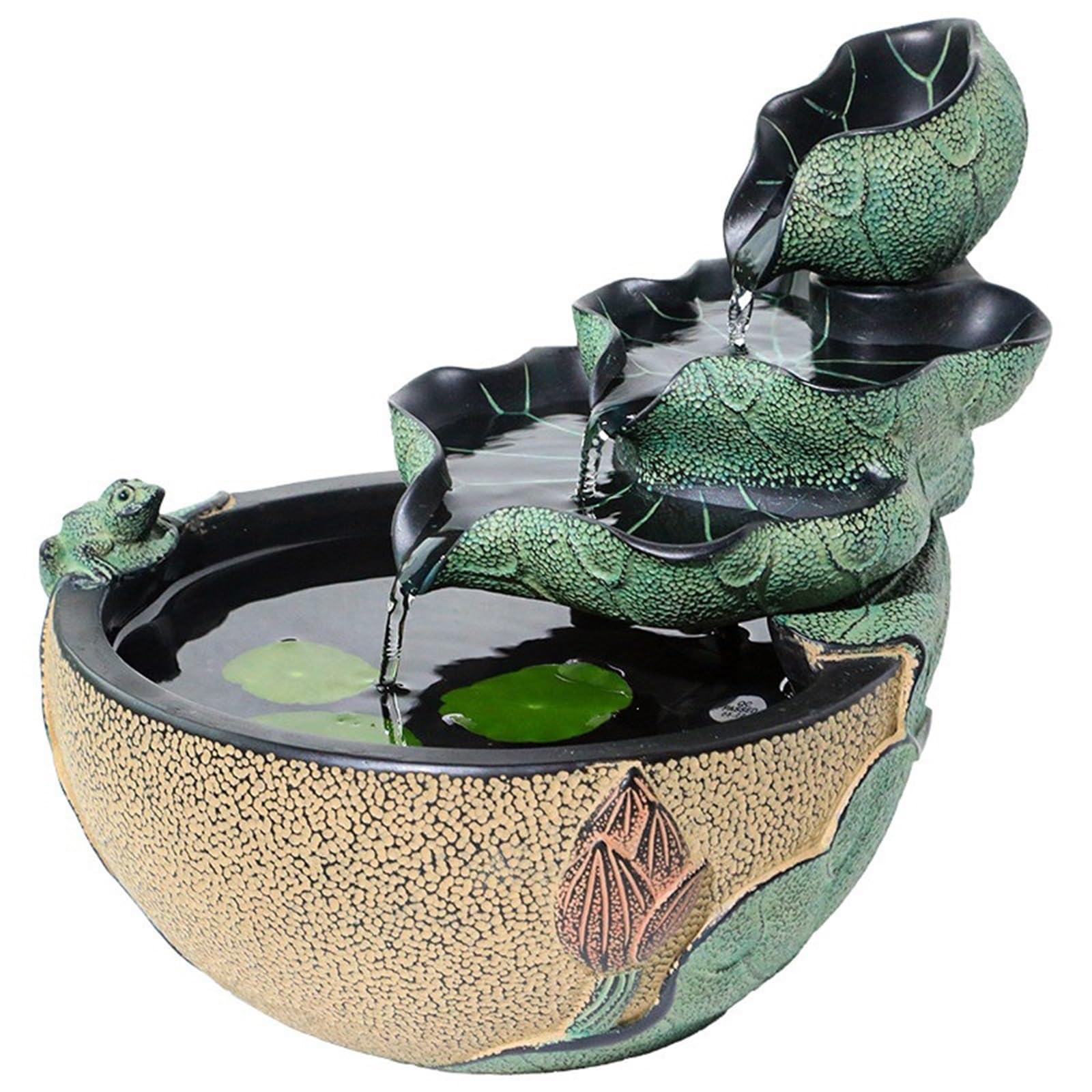 Indoor Tabletop Water Fountain, Creative Circulating Water Feature Decor