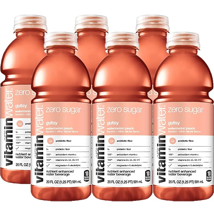Buy Vitamin Water Zero Gutsy Electrolyte Enhanced Bottled Water with
