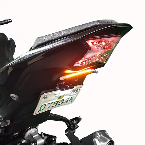 Miniatura 2 de Luz trasera de intermitente eliminador de guardabarros para adaptarse a Kawasaki Z900 2017-2024