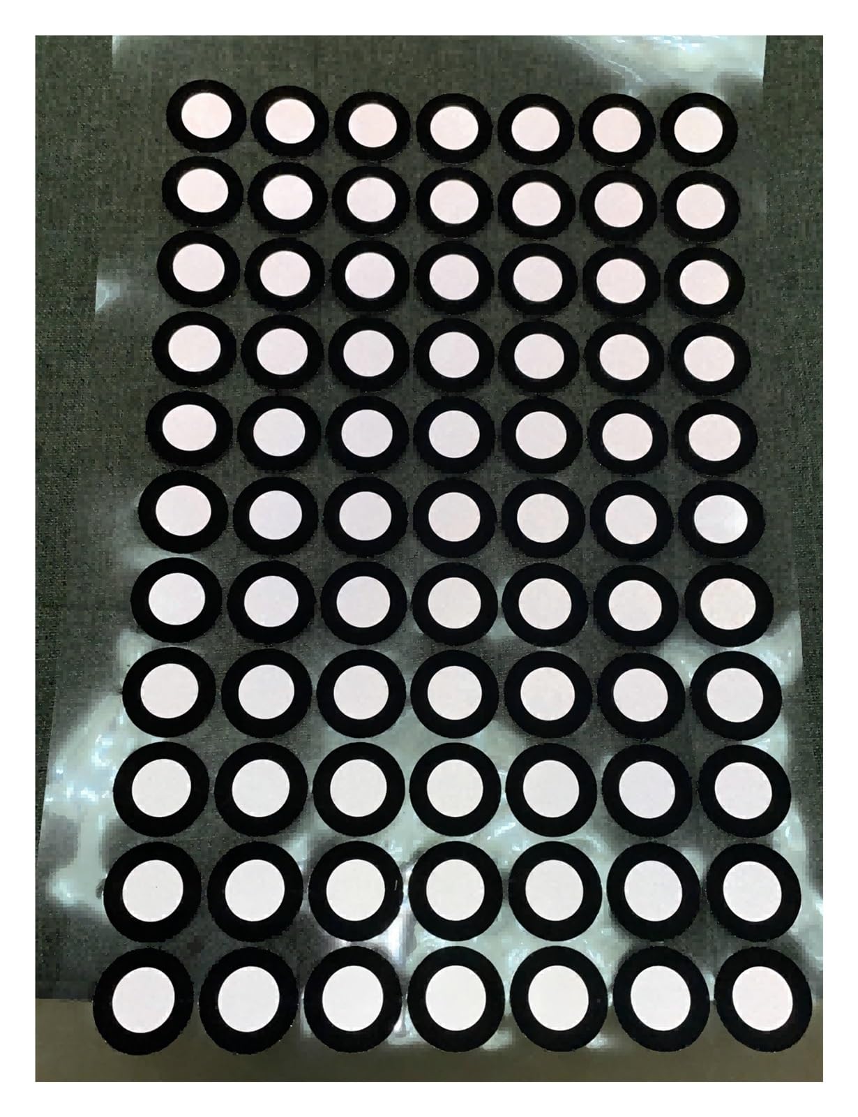 Marqueurs/points/autocollants de numérisation 3D Cibles de positionnement for scanner 3D, points de scanner 3D htement réfléchissants for la numérisation 3D et le suivi optique pour le positionnement