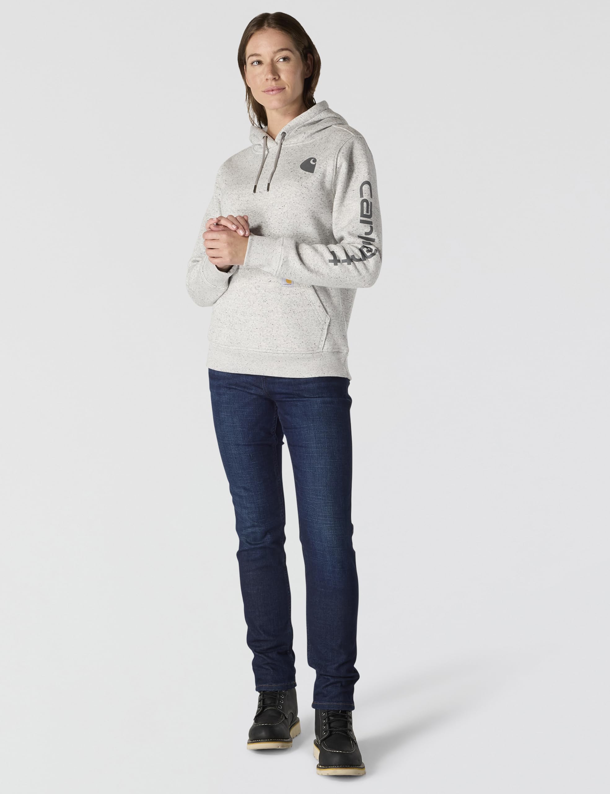 Carhartt Clarksburg Graphic Sleeve Pullover Sweatshirt Donna